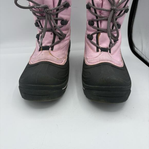 Columbia Snow Boots Womens Size 9 Cascadian Trinity Pink Insulated Winter C - Picture 4 of 9